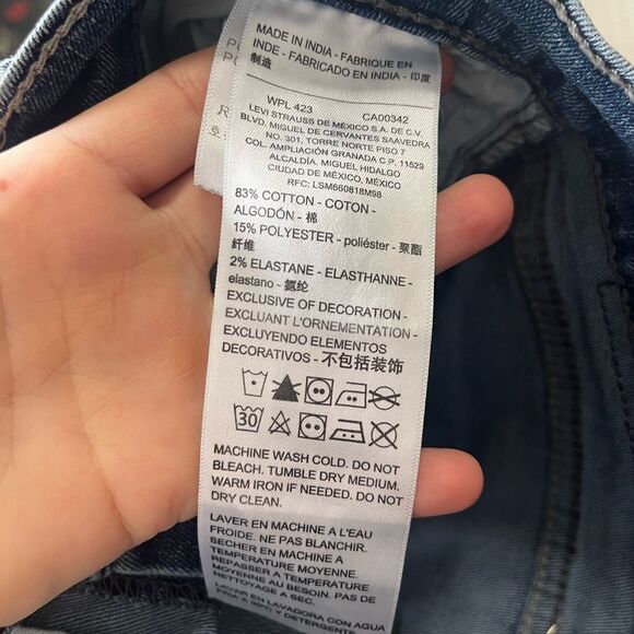 Denizen Levi’s 208 Regular Taper Fit Jeans 33 x32 - Picture 6 of 7